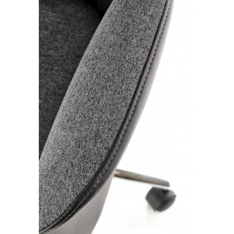 ARGENTO drejestol, grafit/Sort