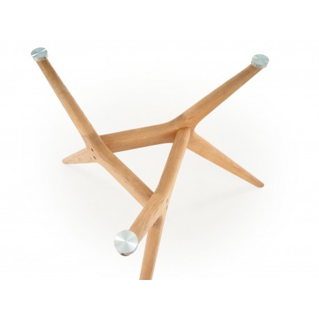 ASHMORE bord, - top - transparent, ben - Naturlig