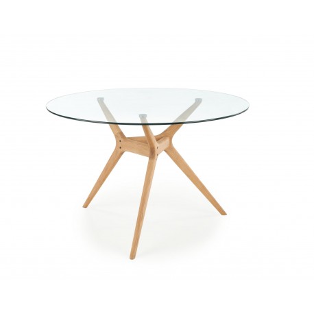 ASHMORE bord, - top - transparent, ben - Naturlig