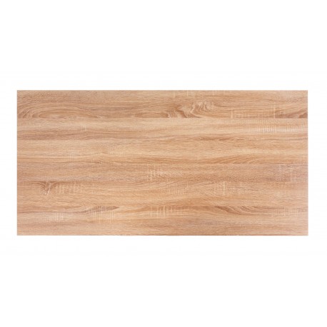 B44 skrivebord Sonoma eg. / Sort