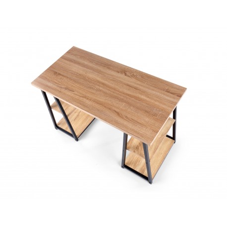 B44 skrivebord Sonoma eg. / Sort