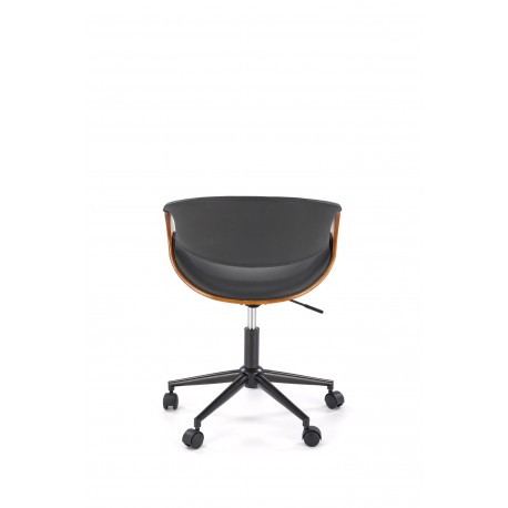 BILBO kontorstol, Sort / Valnød