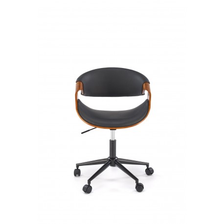 BILBO kontorstol, Sort / Valnød