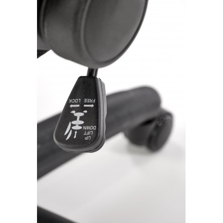 BLOOM stol, Grå/Sort