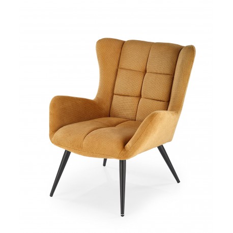 BYRON lænestol, sennepsgul