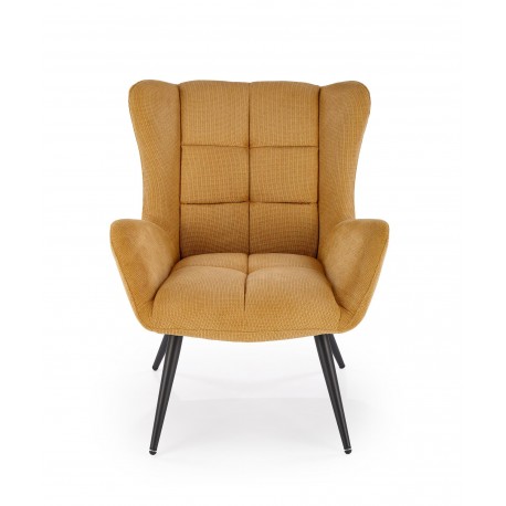BYRON lænestol, sennepsgul