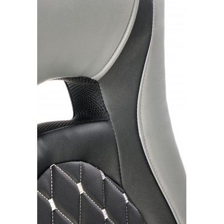CASTANO drejestol, Grå-Sort