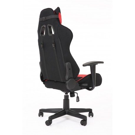 CAYMAN stol, rød/Sort