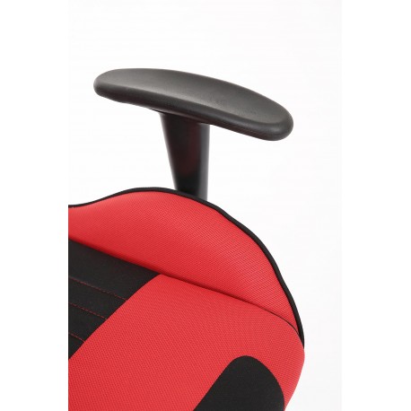 CAYMAN stol, rød/Sort