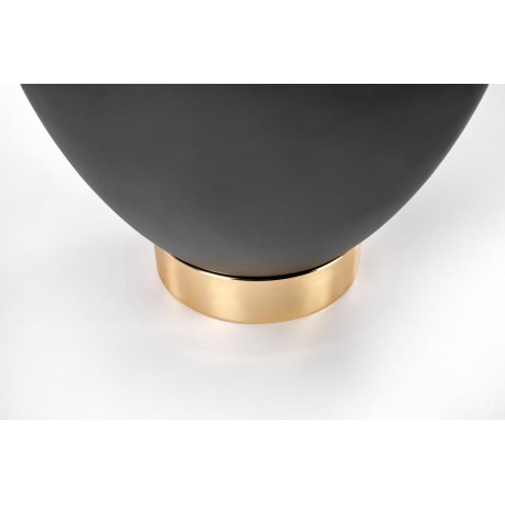 CECILIA sofabord, marmor / Grå / guld