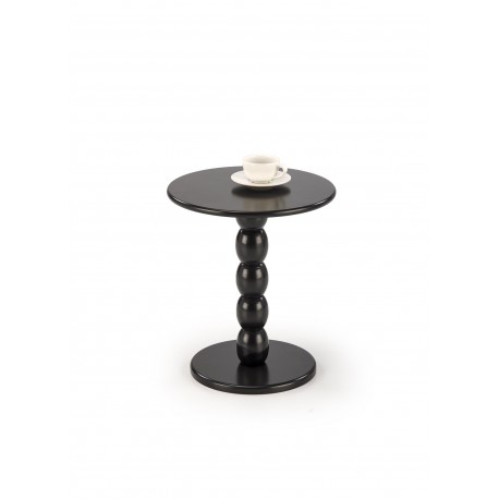CIRILLA Hjørnebord Ø47cm - Sort