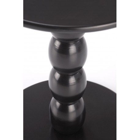 CIRILLA Hjørnebord Ø47cm - Sort