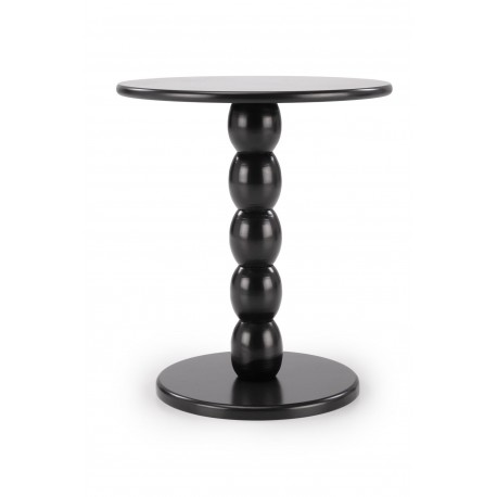 CIRILLA Hjørnebord Ø47cm - Sort