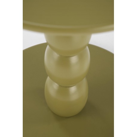 CIRILLA Hjørnebord Ø47cm - oliven