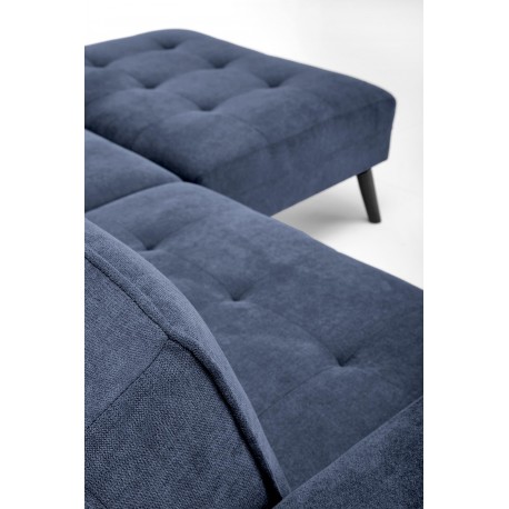 CORNELIUS Sovesofa med skammel - blå