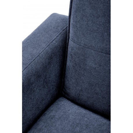 CORNELIUS Sovesofa med skammel - blå