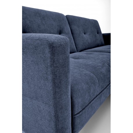 CORNELIUS Sovesofa med skammel - blå