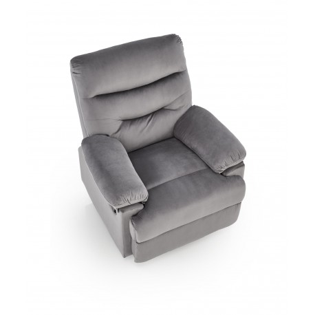 DRAGER lounge stol, Grå