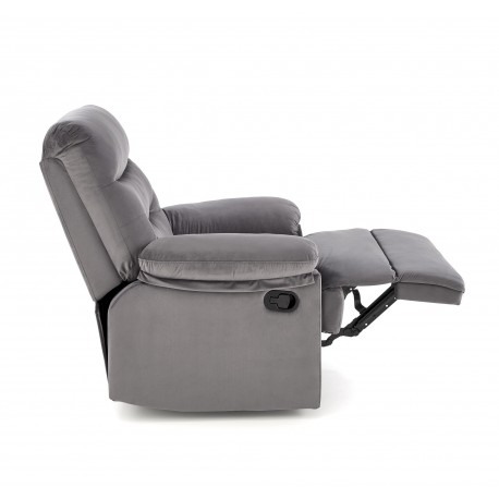 DRAGER lounge stol, Grå