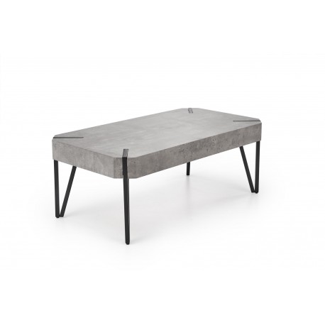 EMILY sofabord, - beton / Sort