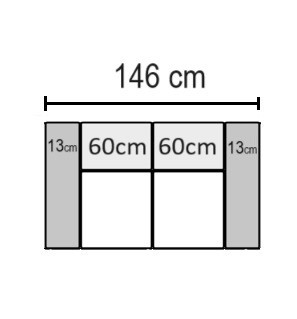 146 cm